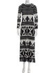 Johanna Ortiz Printed Long Dress