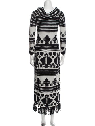 Johanna Ortiz Printed Long Dress