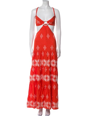 Johanna Ortiz Printed Skirt Set