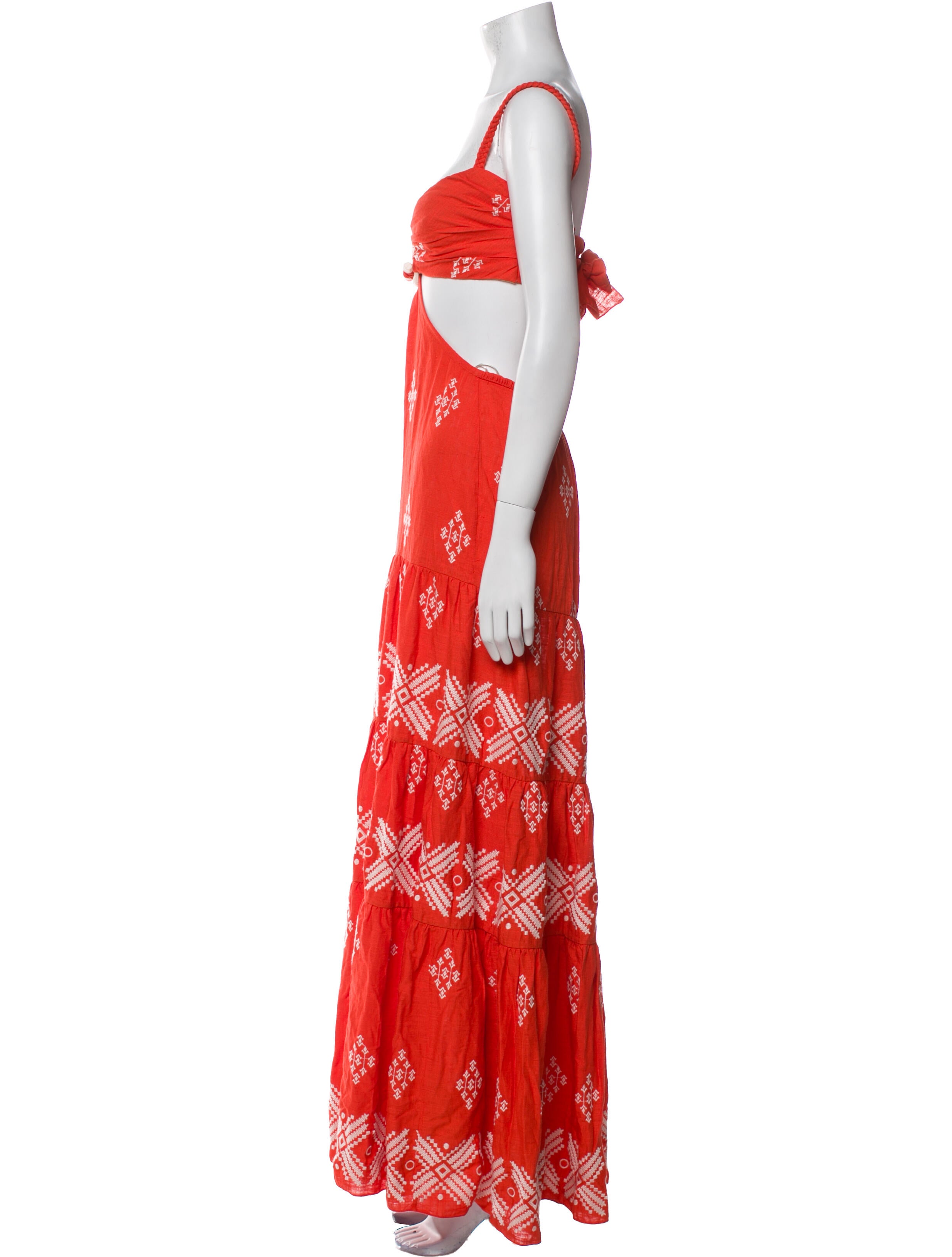 Johanna Ortiz Printed Skirt Set