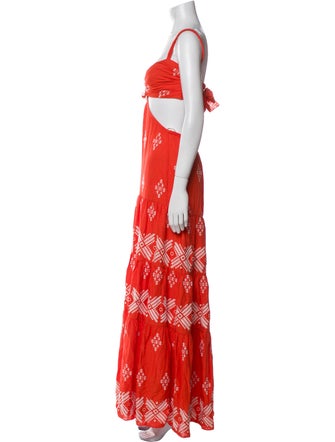 Johanna Ortiz Printed Skirt Set