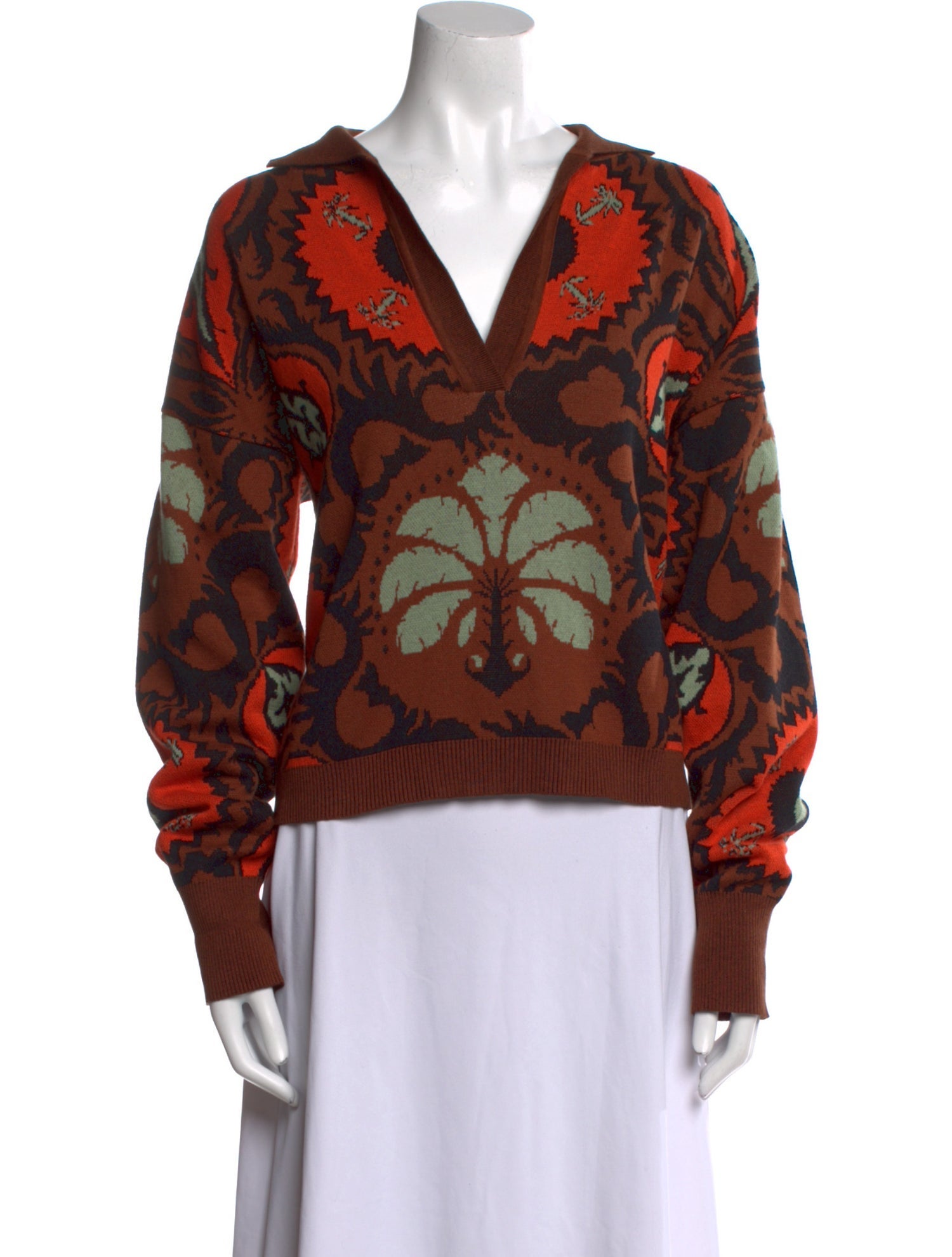 Johanna Ortiz Whimsical Printed Sweater