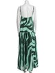 Johanna Ortiz Printed Long Dress