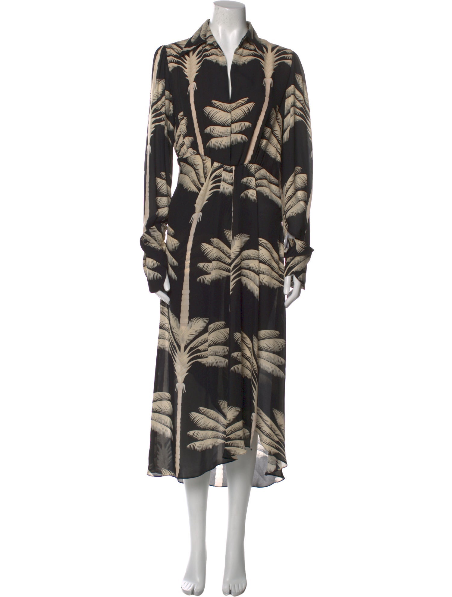 Johanna Ortiz Silk Long Dress