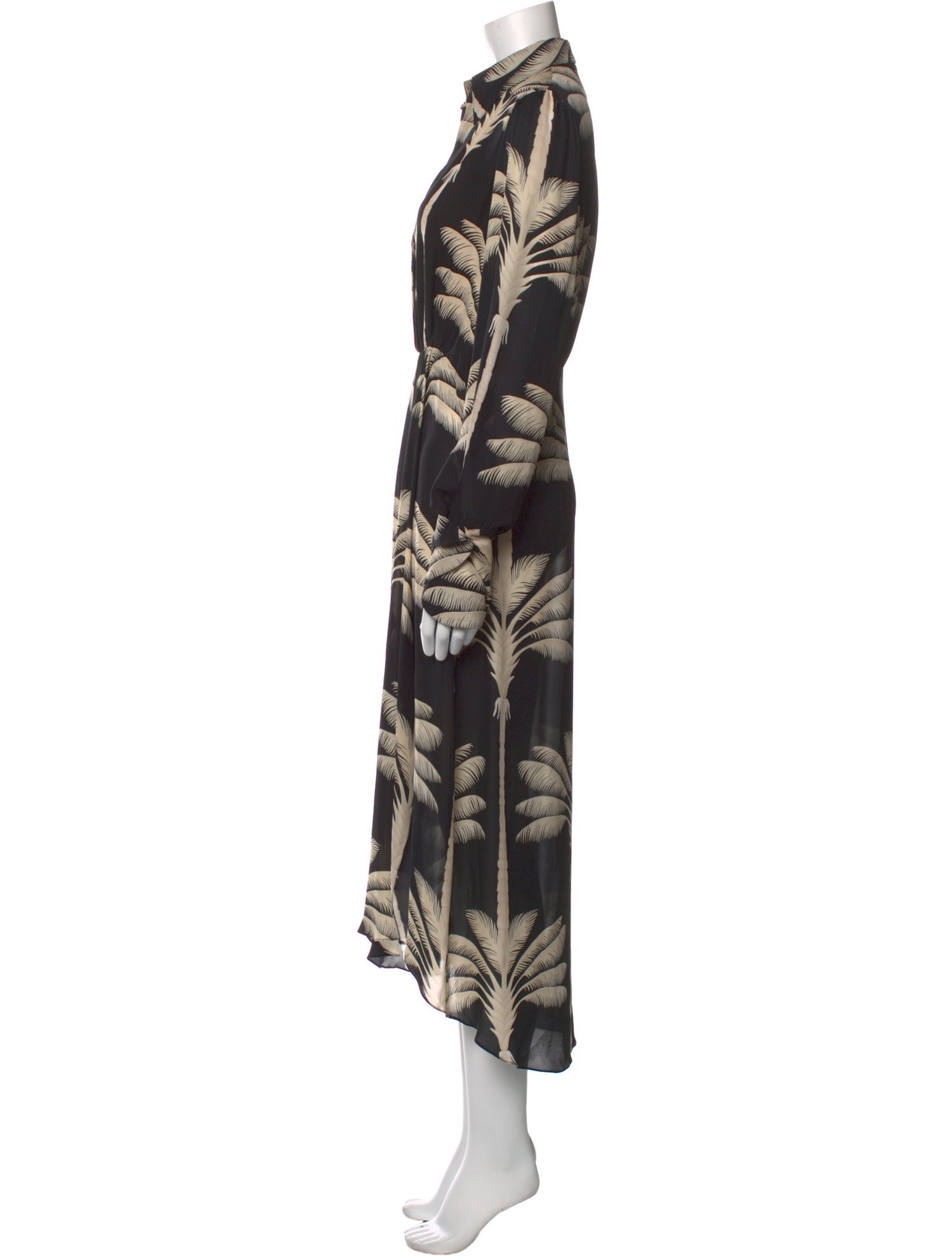 Johanna Ortiz Silk Long Dress