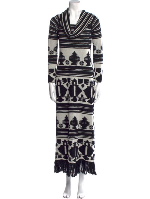 Johanna Ortiz Printed Long Dress