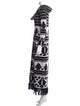 Johanna Ortiz Printed Long Dress