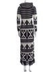 Johanna Ortiz Printed Long Dress