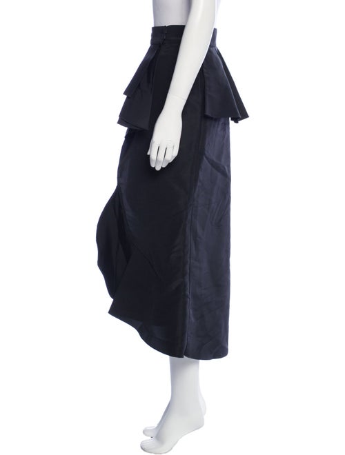 Johanna Ortiz Silk Midi Length Skirt