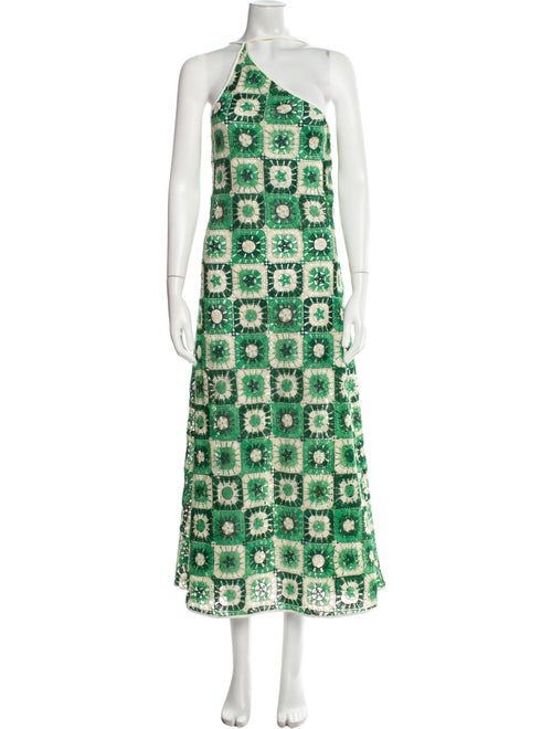 Johanna Ortiz Floral Print Long Dress