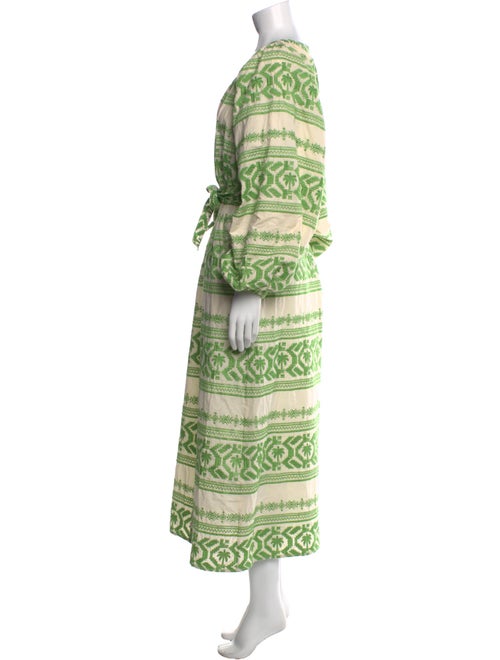 Johanna Ortiz Printed Long Dress