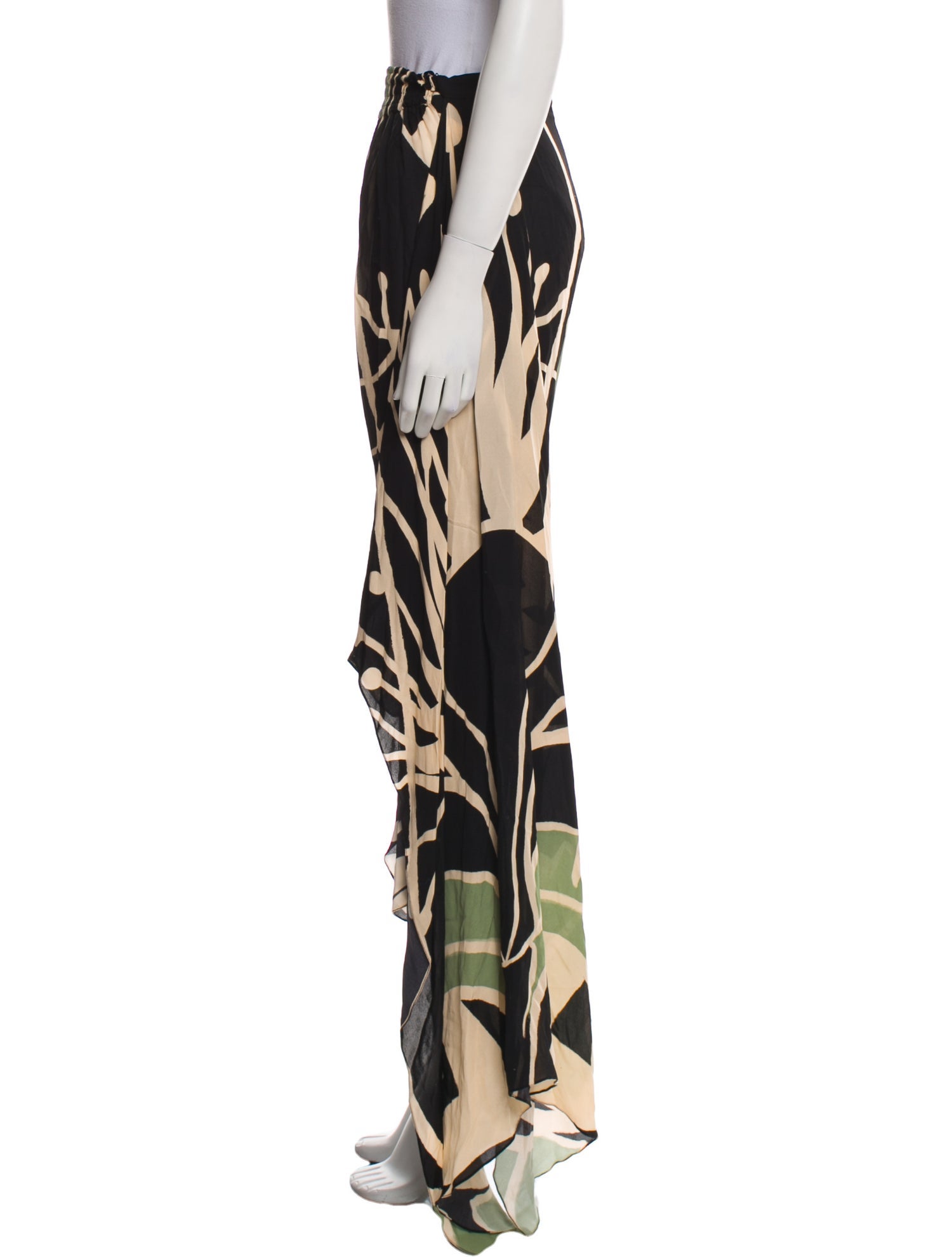 Johanna Ortiz Wool Skinny Leg Pants