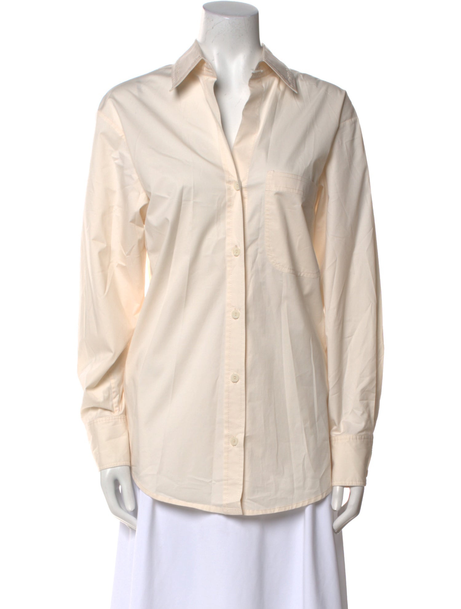 Johanna Ortiz Long Sleeve Button-Up Top