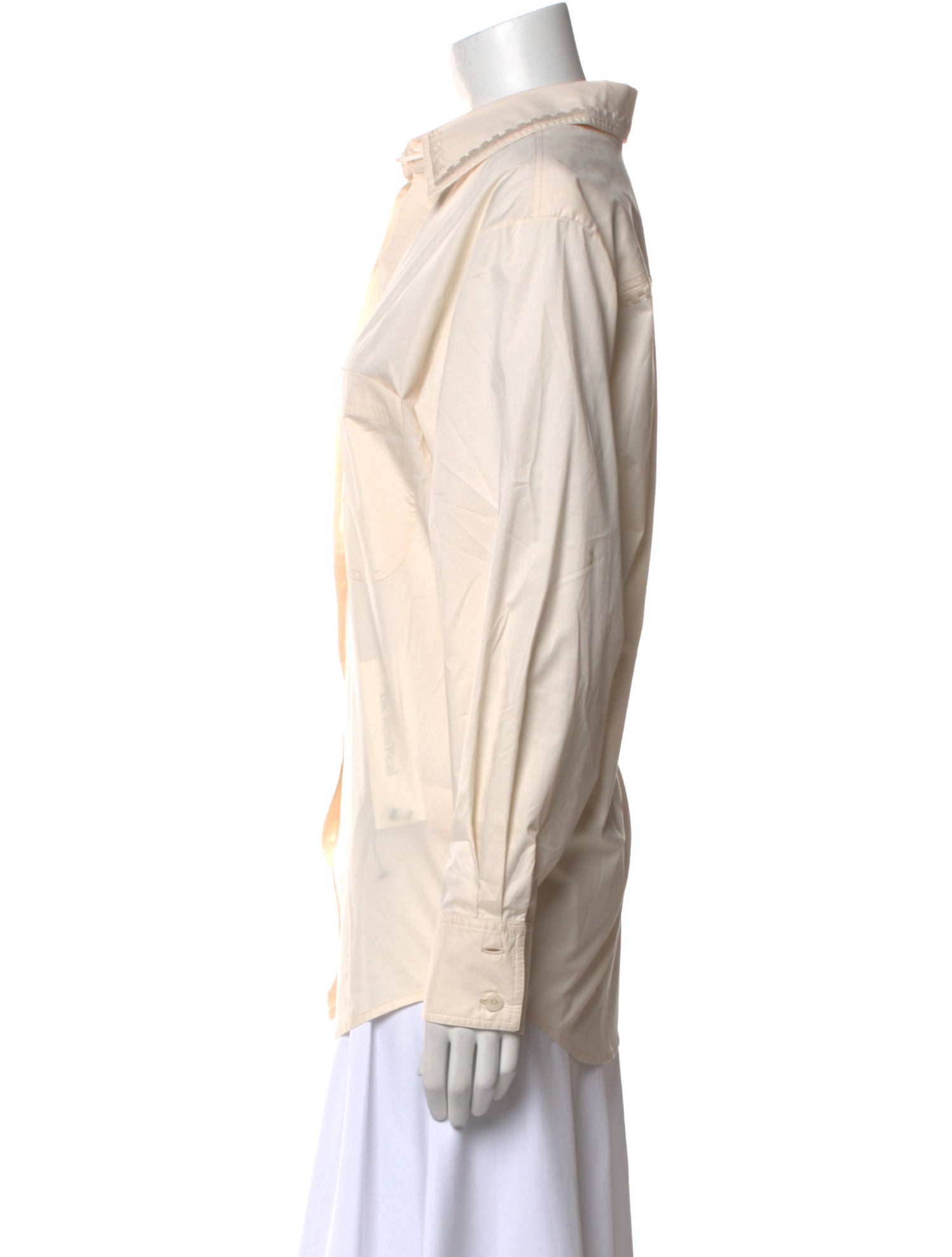 Johanna Ortiz Long Sleeve Button-Up Top