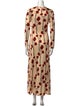 Johanna Ortiz Printed Long Dress