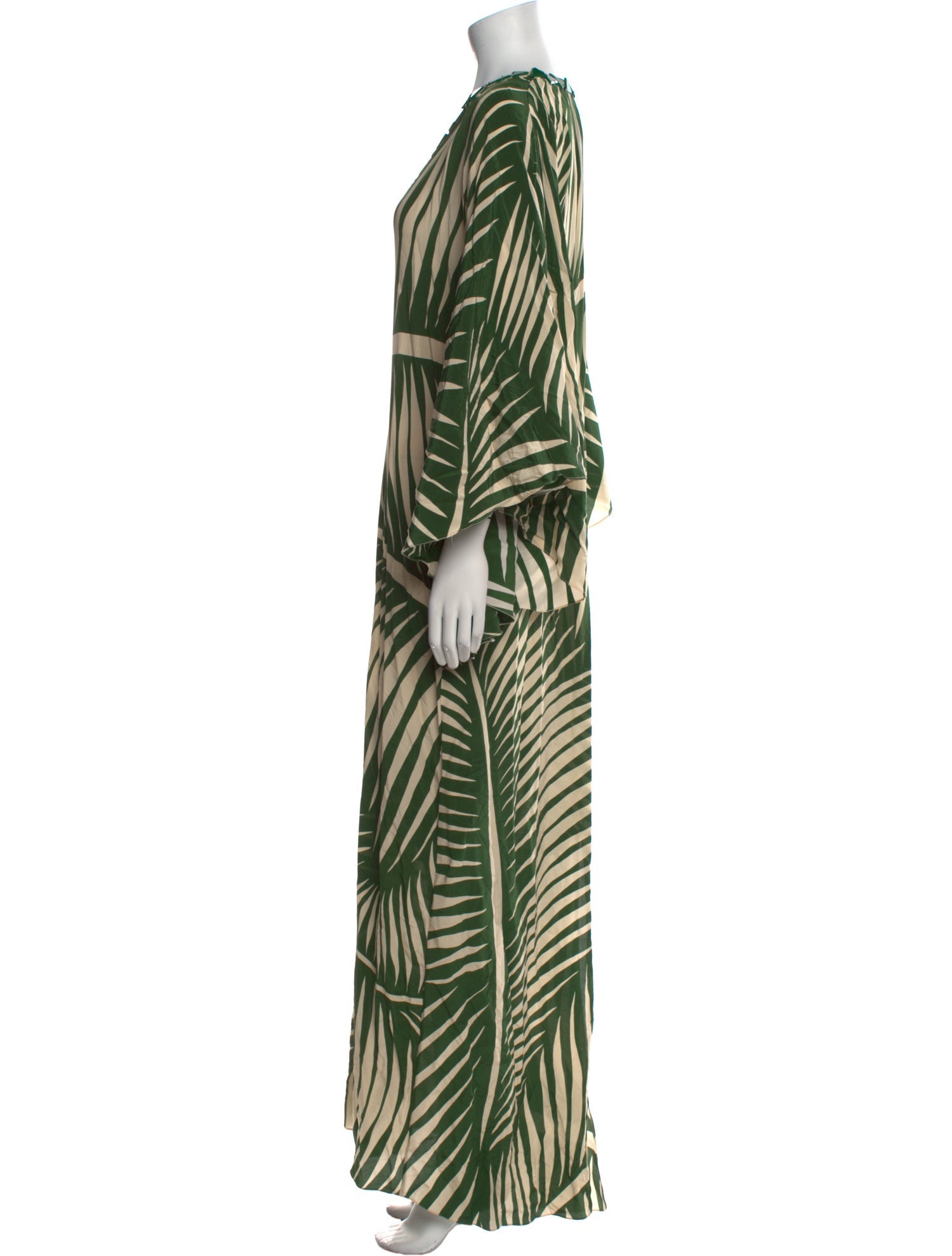 Johanna Ortiz Silk Long Dress w/ Tags