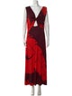 Johanna Ortiz Printed Long Dress
