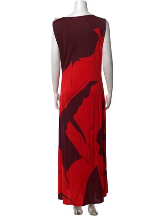 Johanna Ortiz Printed Long Dress