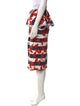 Johanna Ortiz Printed Knee-Length Skirt