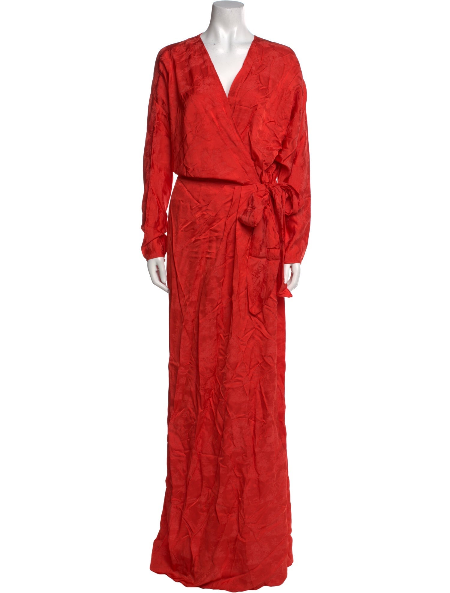 Johanna Ortiz V-Neck Long Dress w/ Tags