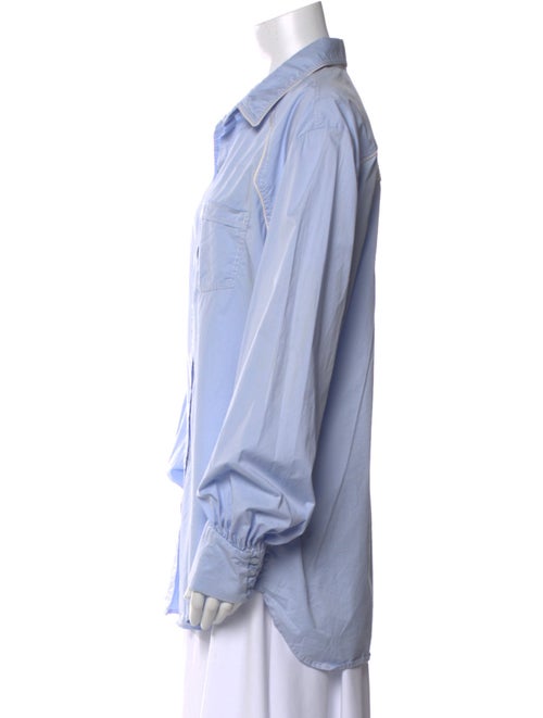 Johanna Ortiz Long Sleeve Button-Up Top