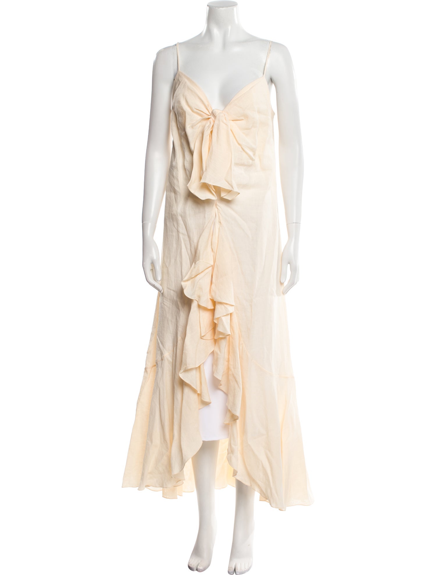 Johanna Ortiz Linen V-Neck Tunic w/ Tags