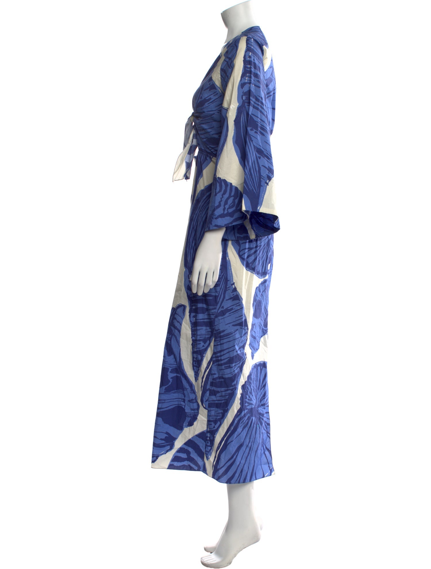 Johanna Ortiz Printed Long Dress