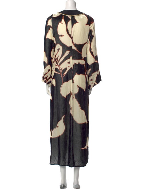 Johanna Ortiz Printed Long Dress