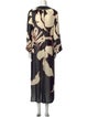 Johanna Ortiz Printed Long Dress