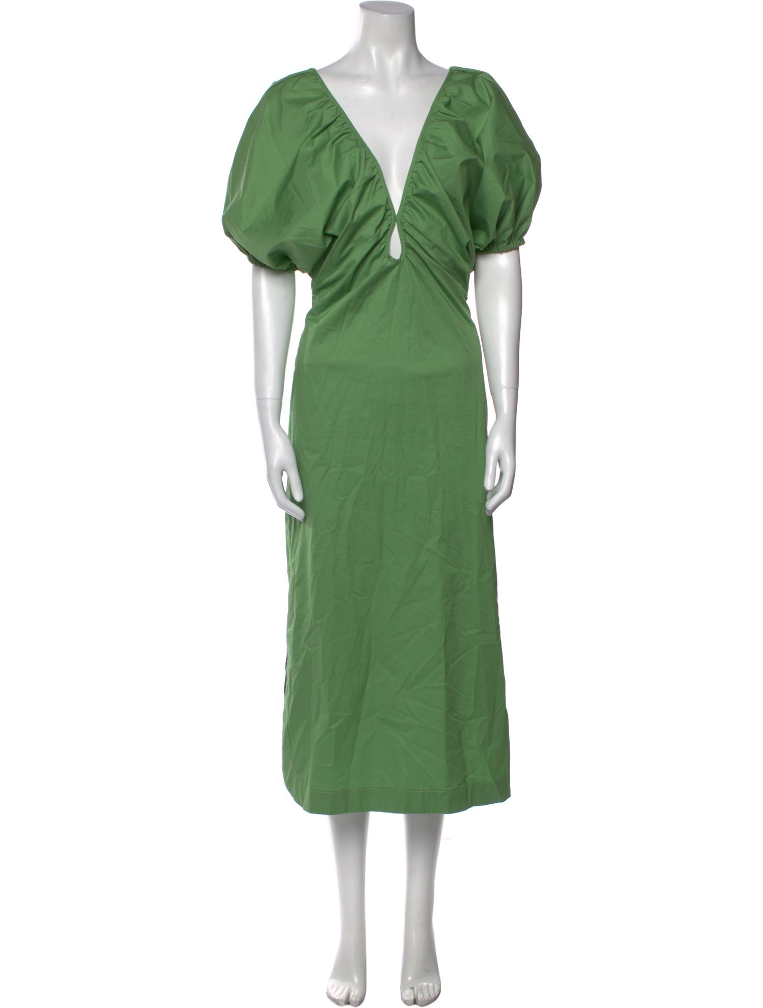 Johanna Ortiz V-Neck Long Dress