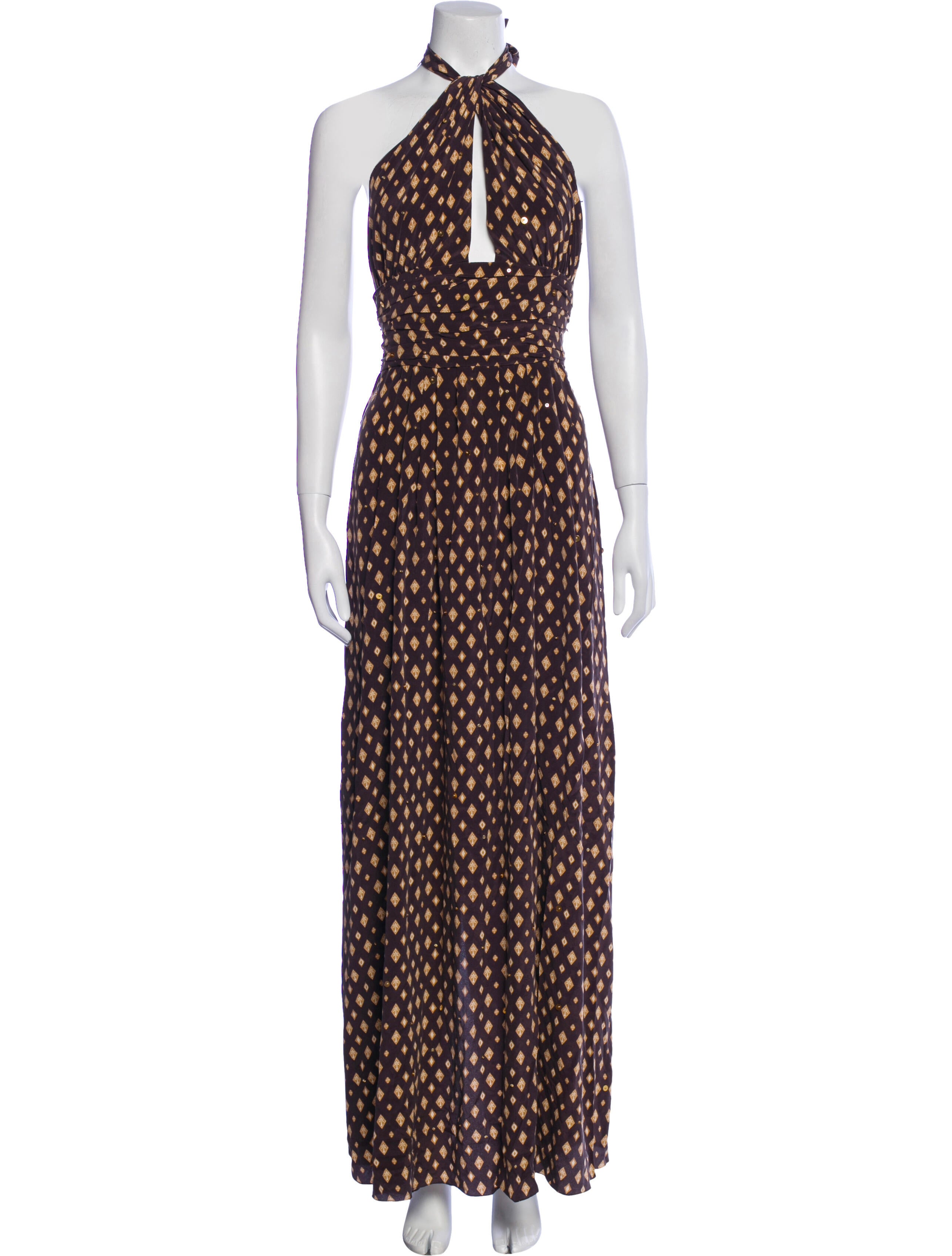 Johanna Ortiz Silk Midi Length Dress w/ Tags