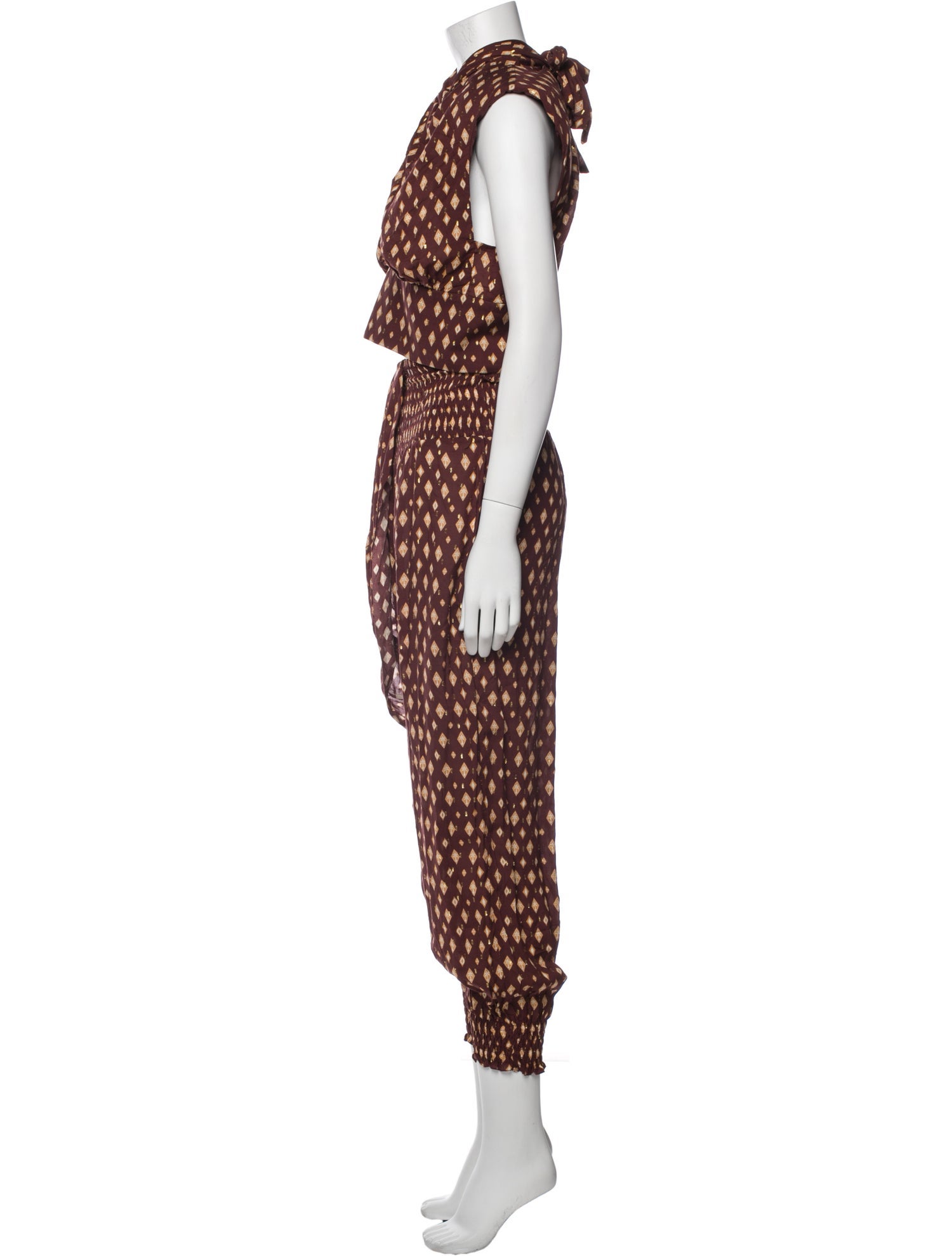 Johanna Ortiz Printed Pant Set