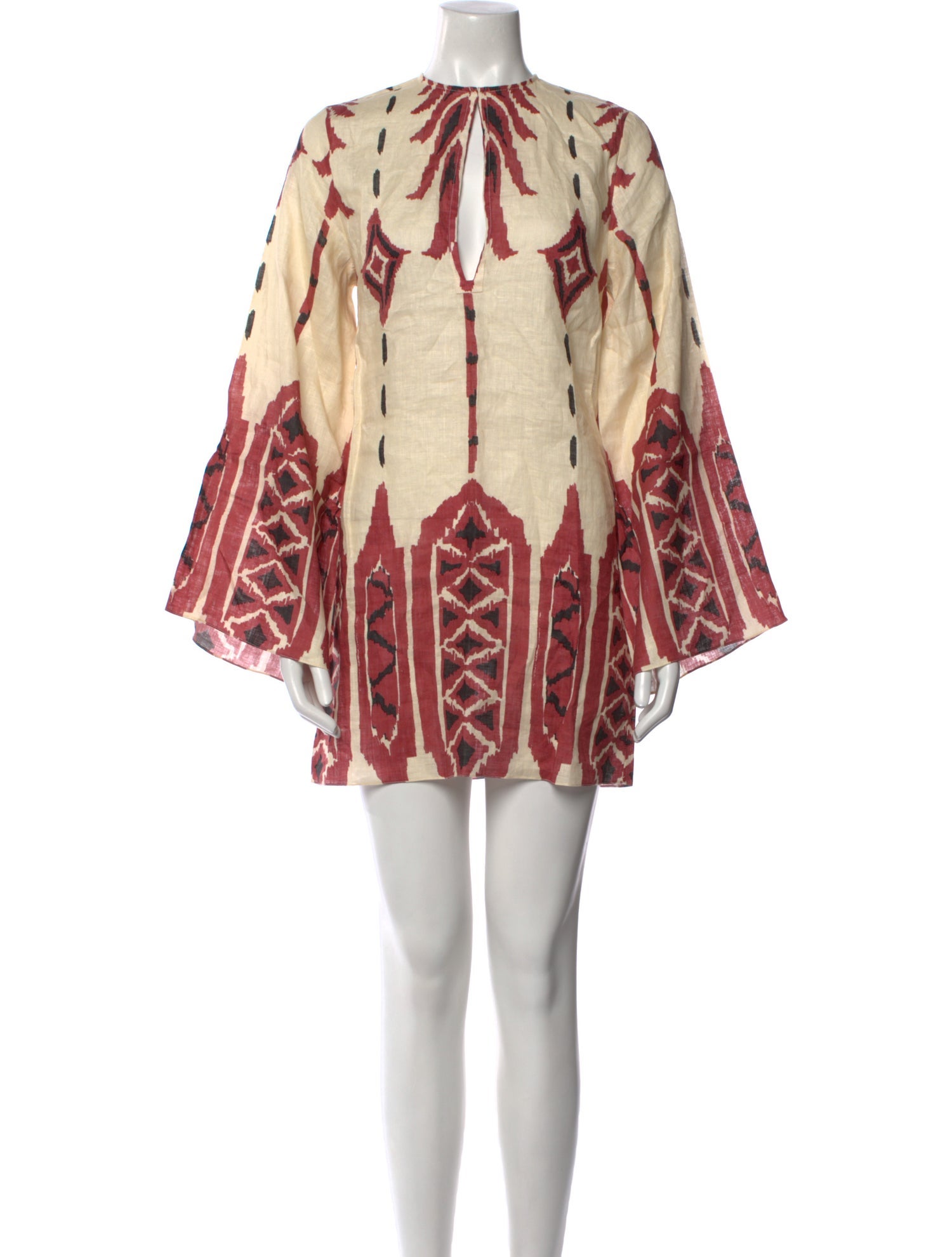 Johanna Ortiz Linen Mini Dress w/ Tags