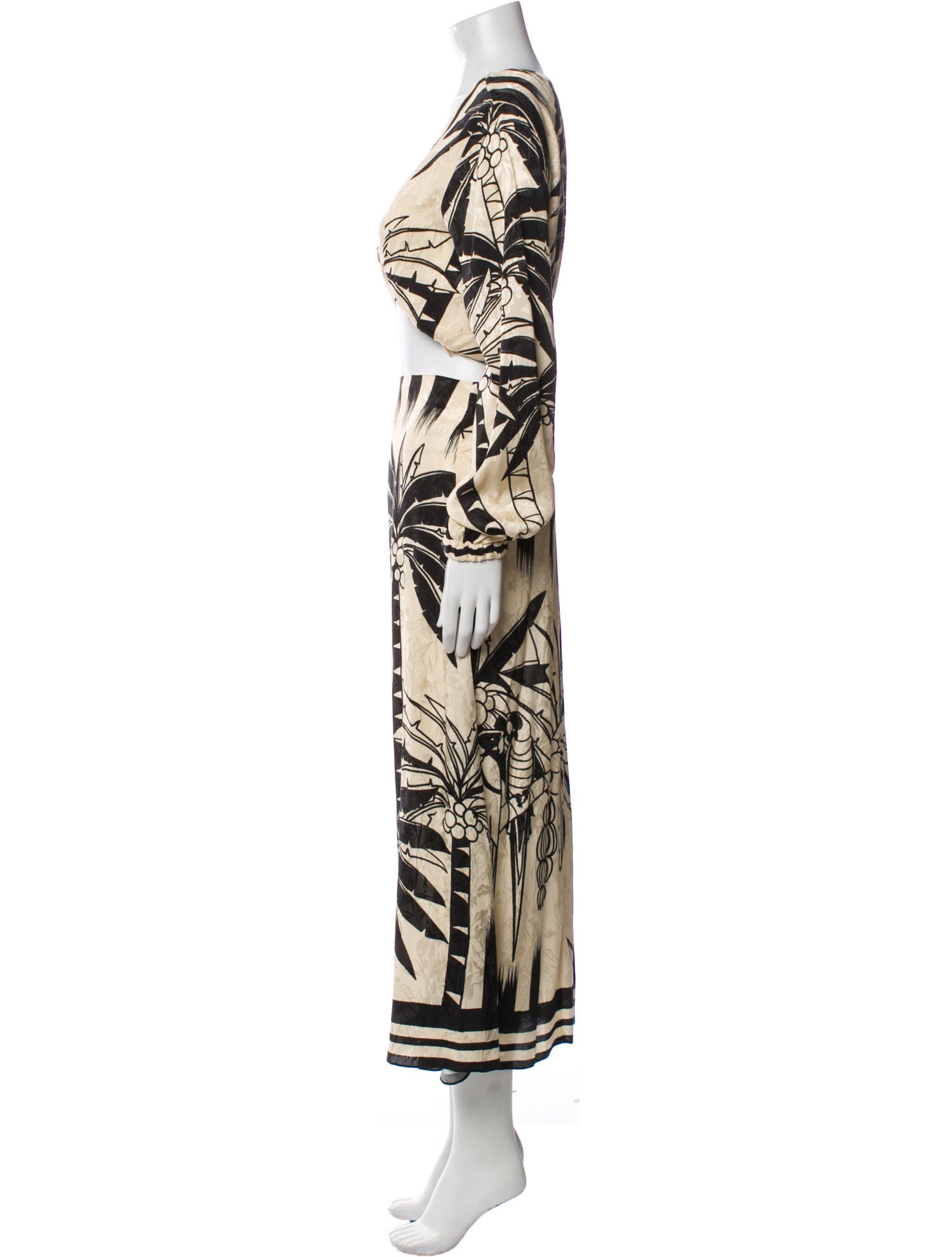 Johanna Ortiz Printed Skirt Set