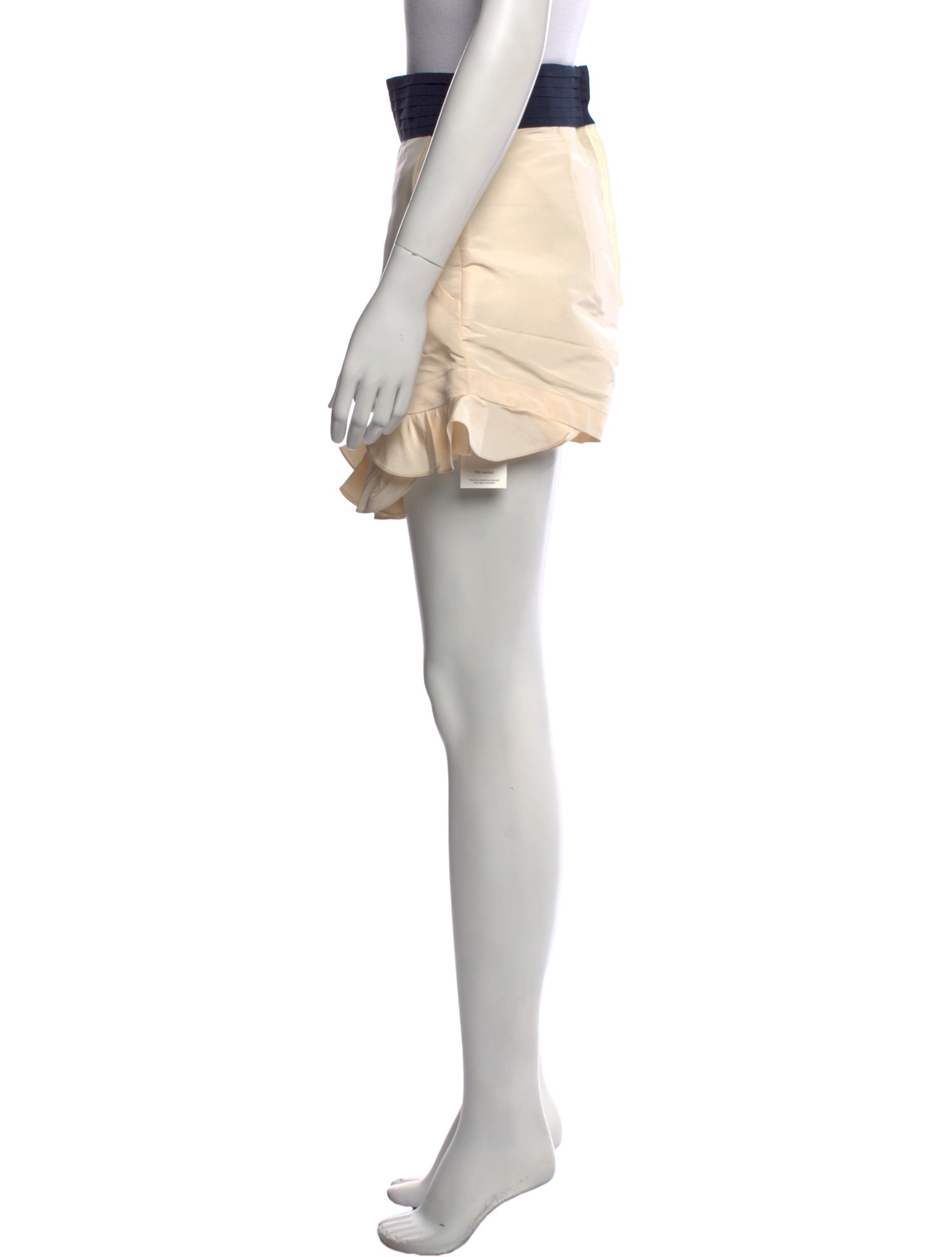 Johanna Ortiz Silk Mini Shorts