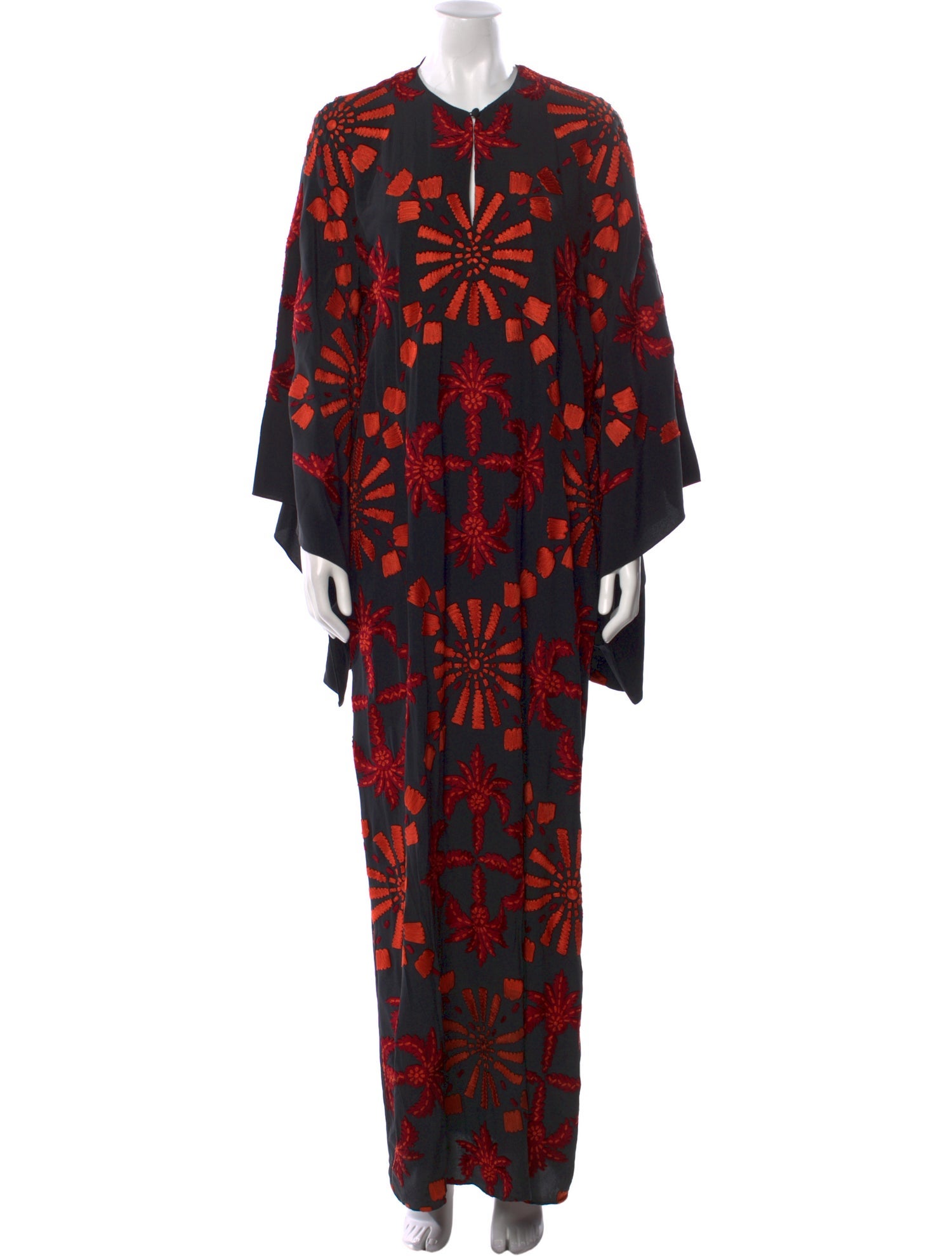 Johanna Ortiz Silk Long Dress