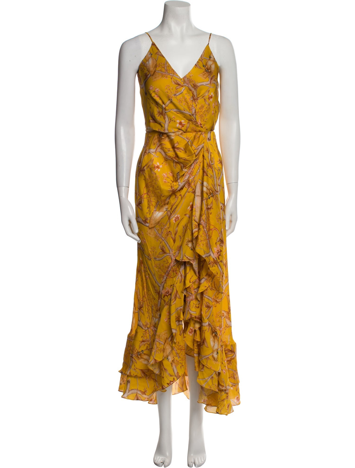 Johanna Ortiz Silk Long Dress