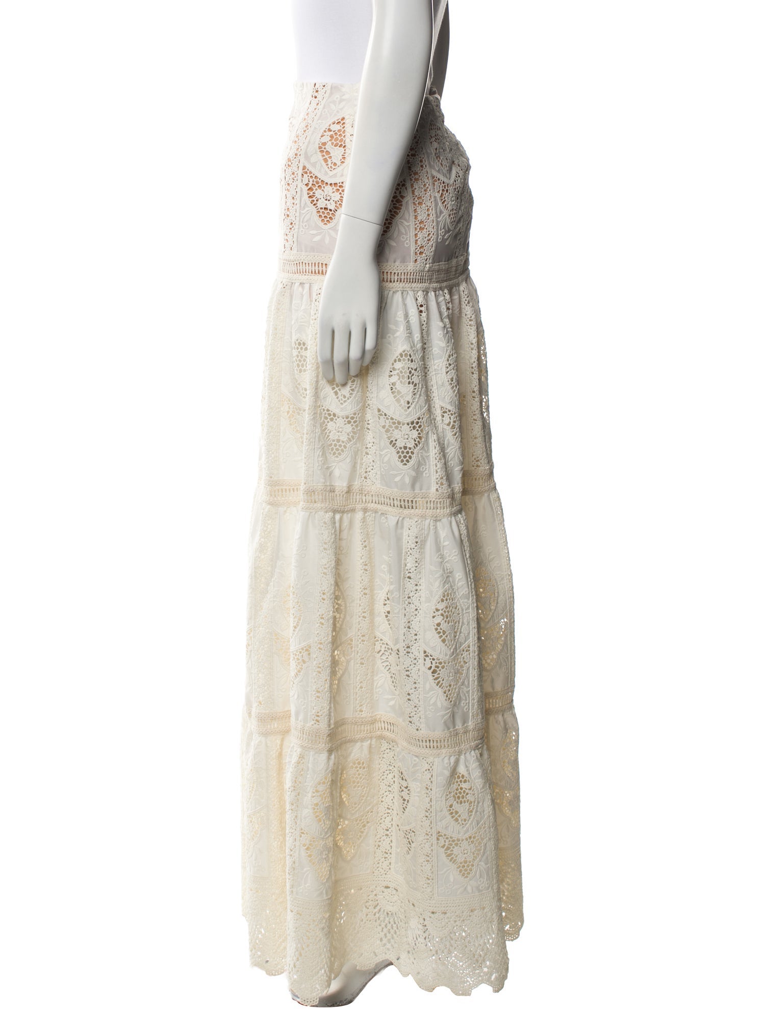 Johanna Ortiz Paisley Print Long Skirt w/ Tags