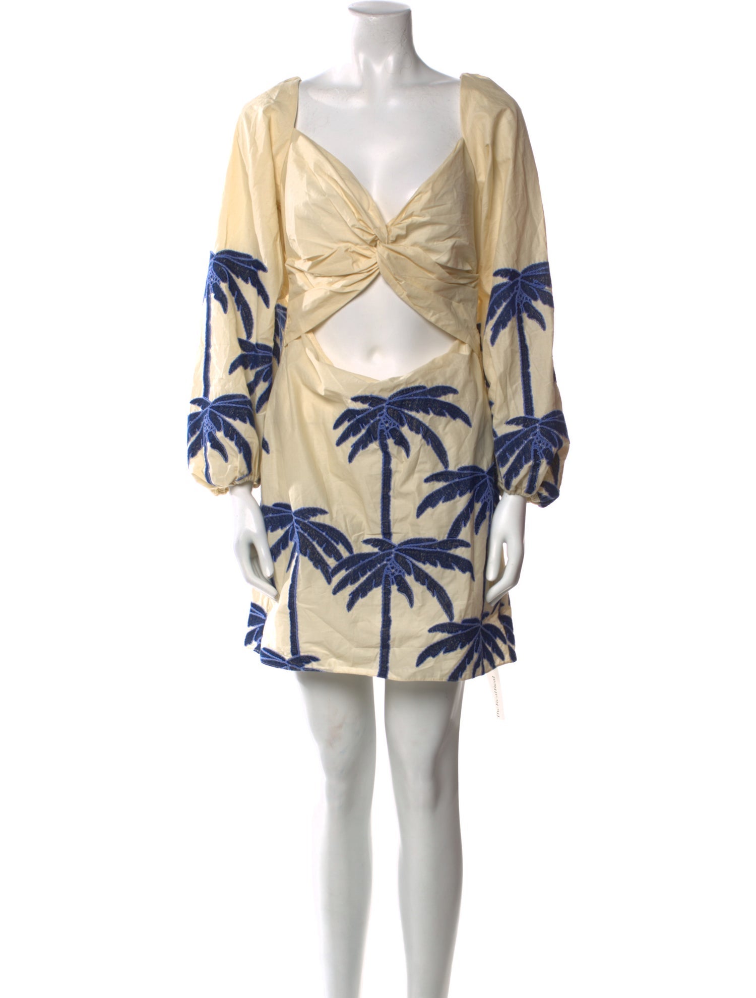 Johanna Ortiz Printed Mini Dress