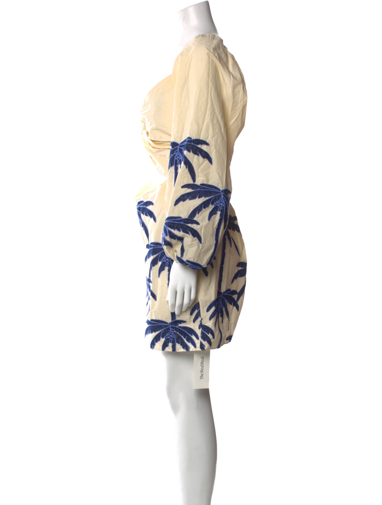 Johanna Ortiz Printed Mini Dress