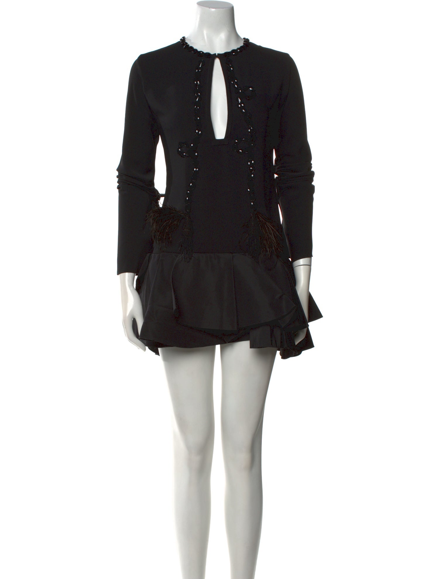 Johanna Ortiz V-Neck Mini Dress