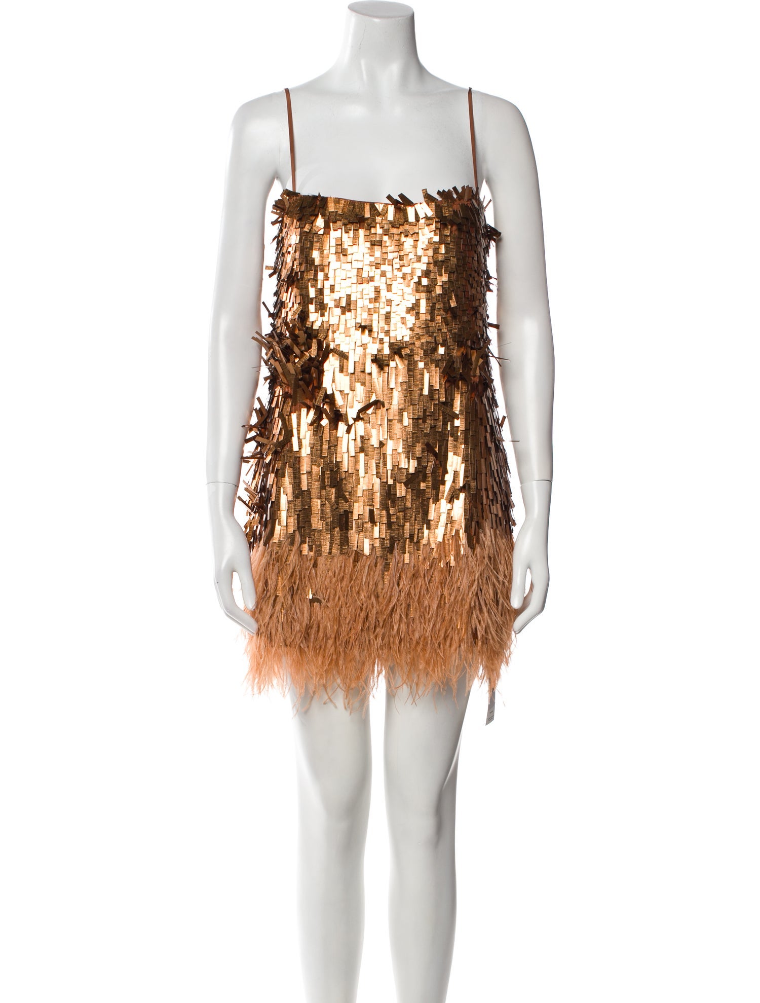 Johanna Ortiz Square Neckline Mini Dress w/ Tags