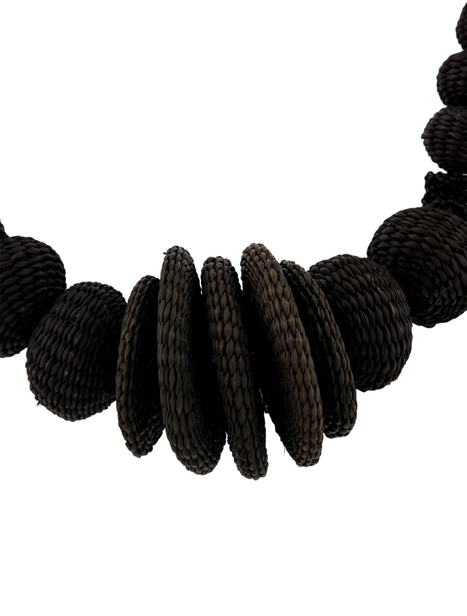 Johanna Ortiz Tassel Bead Collar Necklace