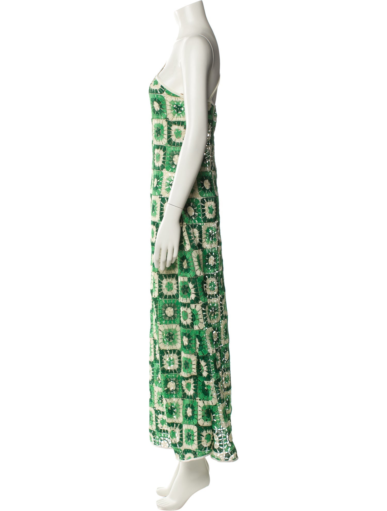 Johanna Ortiz Printed Long Dress