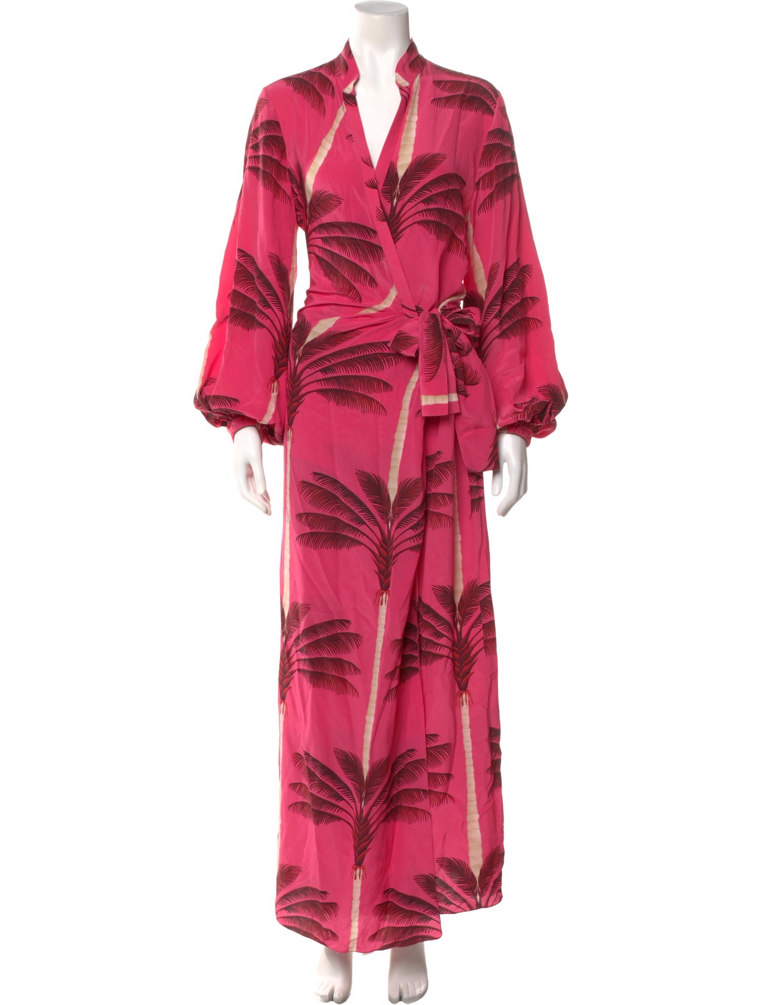 Johanna Ortiz Silk Long Dress
