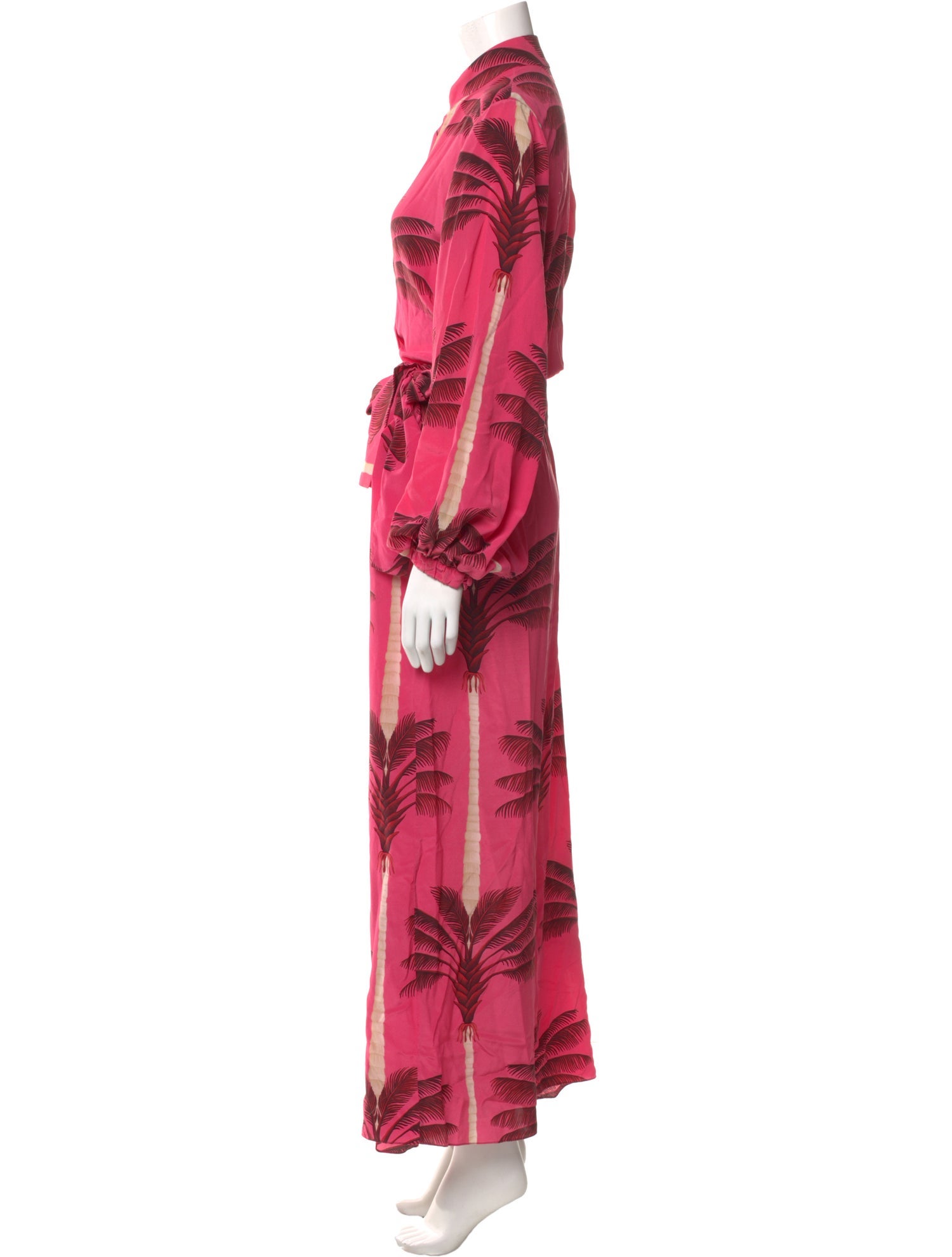 Johanna Ortiz Silk Long Dress