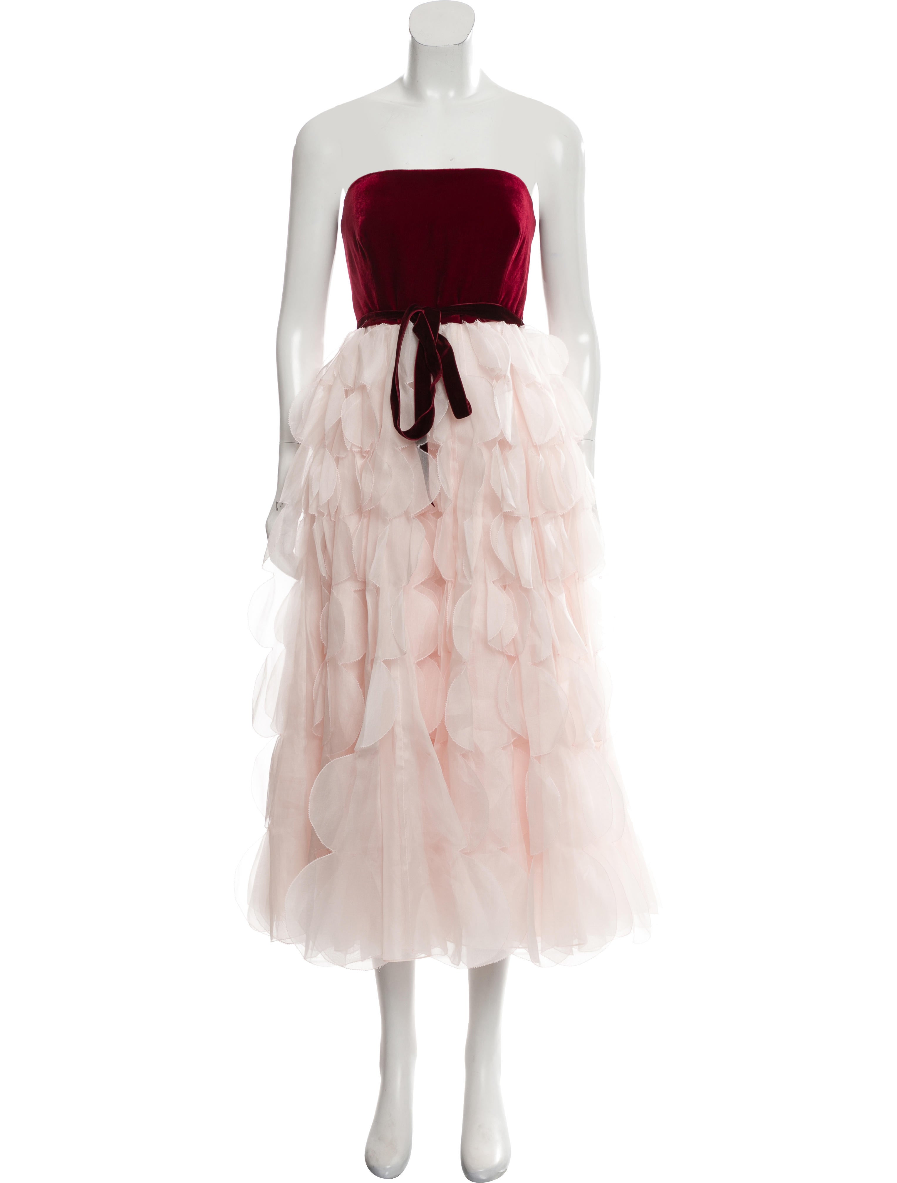 oscar de la renta evening gowns