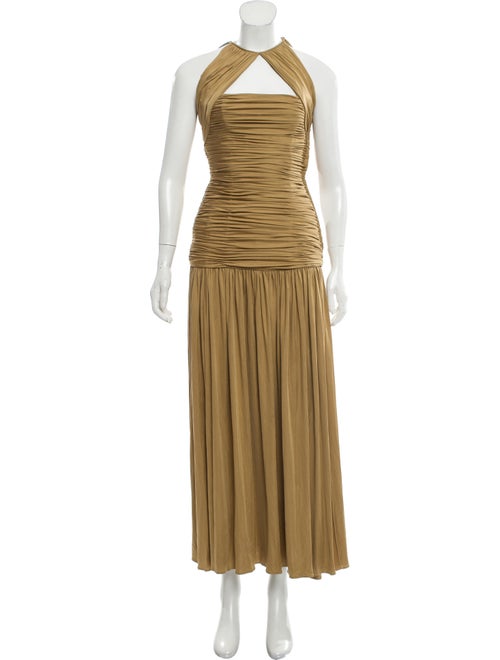 Oscar de la Renta Sleeveless Maxi Dress