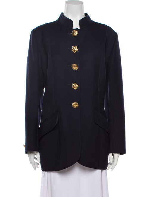 Oscar de la Renta Coat Blue