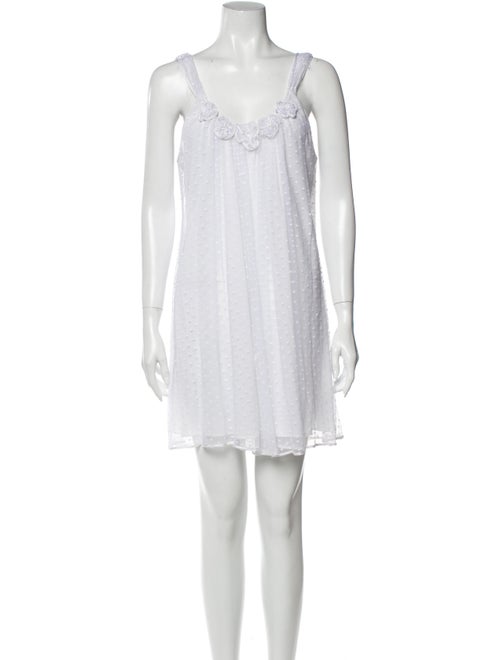 Oscar de la Renta Nightgown White